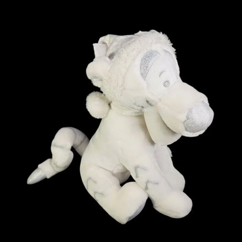 Disney Store Snowflake Tigger Plush Toy White Stuffed Animal‎ Winnie The Pooh